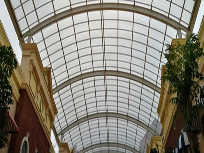 宜兴屋面网架顶棚吊装方案